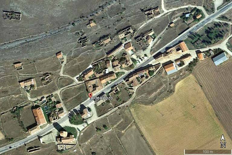 Aldealpozo, Soria (Google earth 2021-08-07)