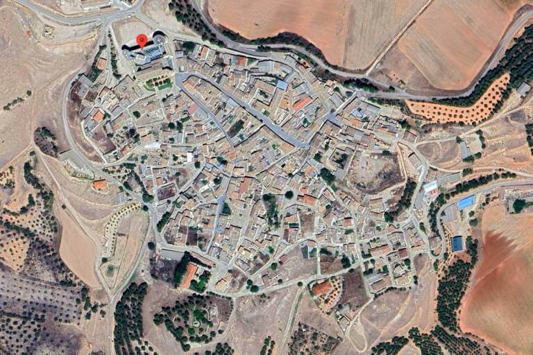 Castillo de Garcimuñoz Cuenca (Google maps 2025-03-29)