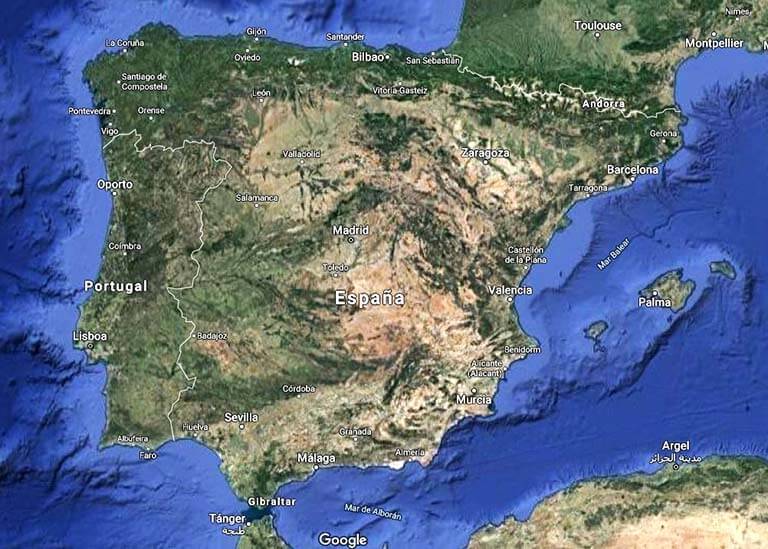 España (Google maps 2019-12-15)