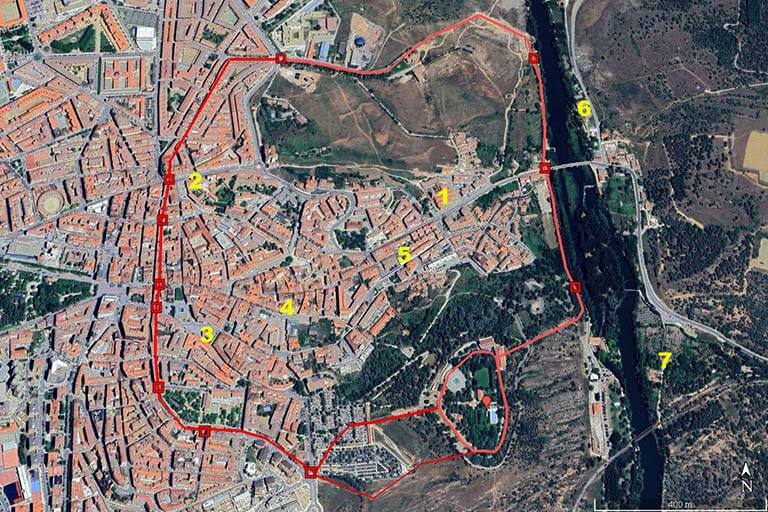 Iglesias romanico-goticas de Soria (Google earth-2024-03-15)