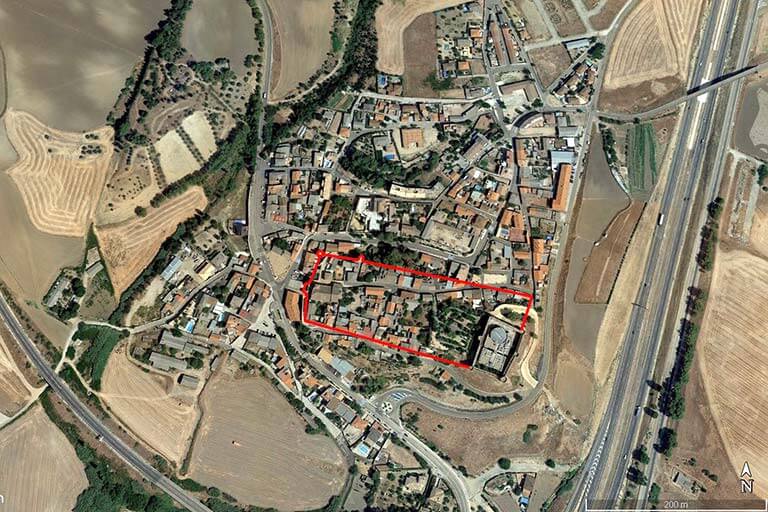 Maqueda, Toledo (Google earth-2023-08-30)