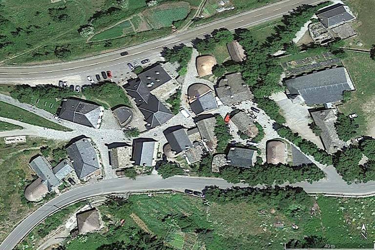 O Cebreiro, Lugo (Google earth 2022-08-08)