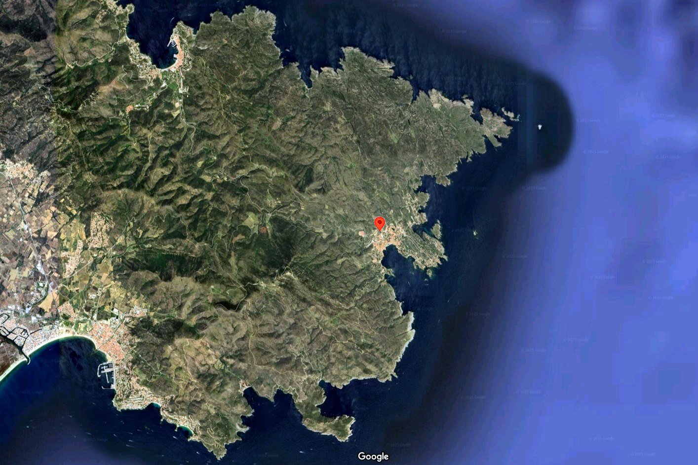 Cadaques-Cap de Creus (Google maps 2025-02-19)
