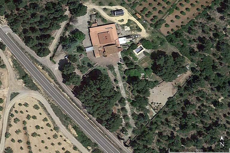 Hotel Rural Mas El Cuquello, Castellon (Google-earth-2023-03-31)