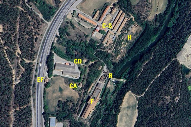Colonia Vidal, Puig-reig, Barcelona (Google maps 2025-06-05)