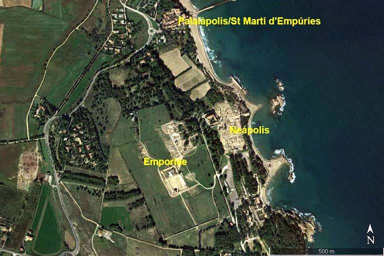 Empuries (Google earth 2020-02-26)