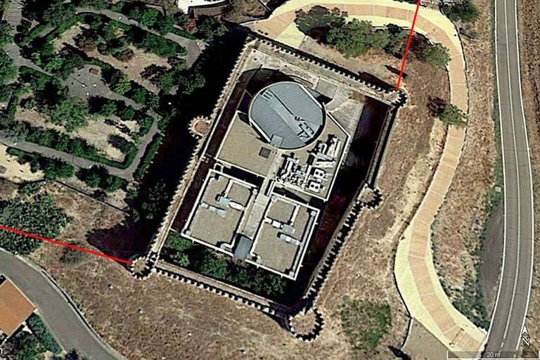 Castillo de Maqueda, Toledo (Google earth-2023-08-30)