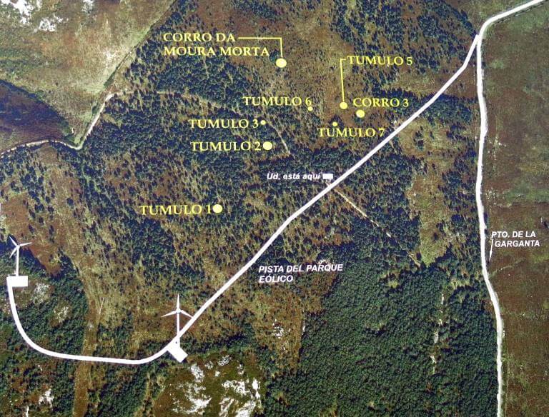 Necropolis tumular de la Sierra de Pumarín, Villanueva de Oscos, Asturias