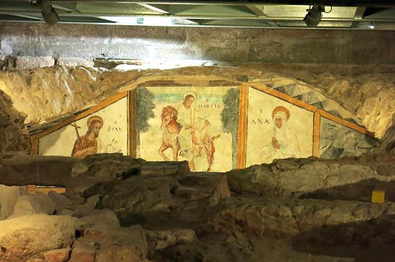 Merida cripta de Santa Eulalia