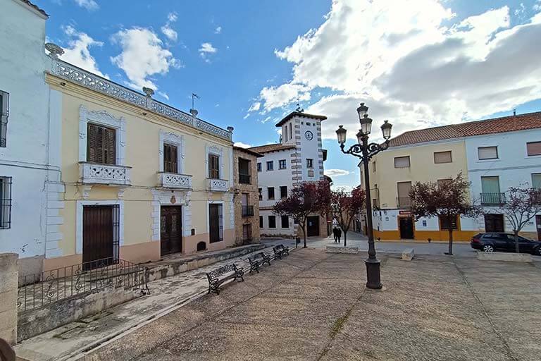 Plaza Mayor y Casa Consistorial, Belmonte, Cuenca