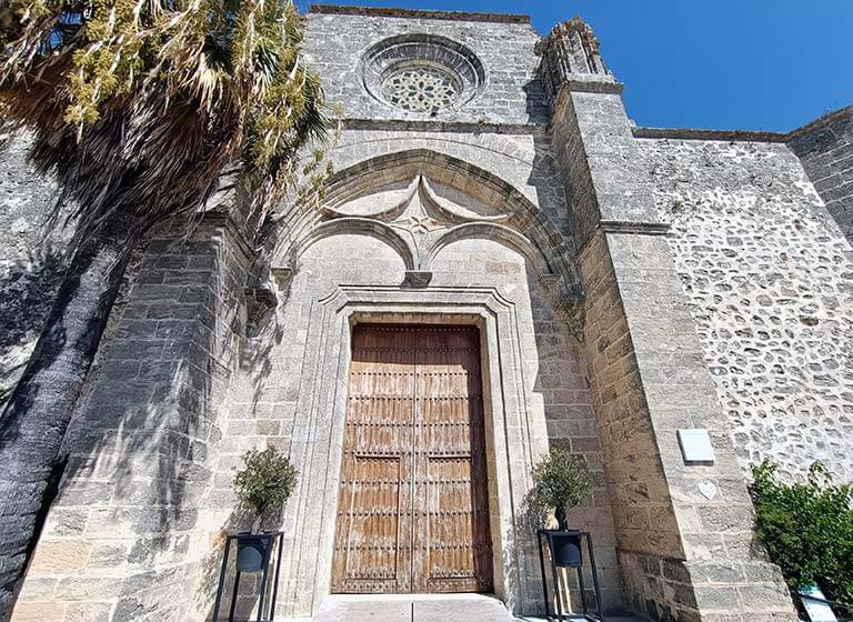 Iglesia Divino Salvador, Vejer de la Frontera, Cadiz(Google earth 2022-10-19)
