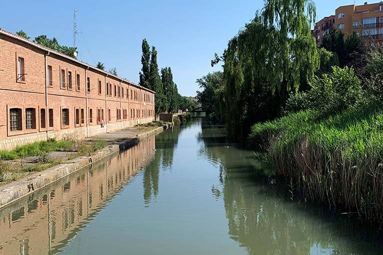 Canal de Castilla. Darsena de Valladolid