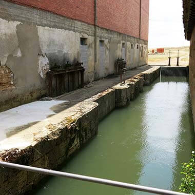 Canal de Castilla. Fabrica de Harinas El Serron