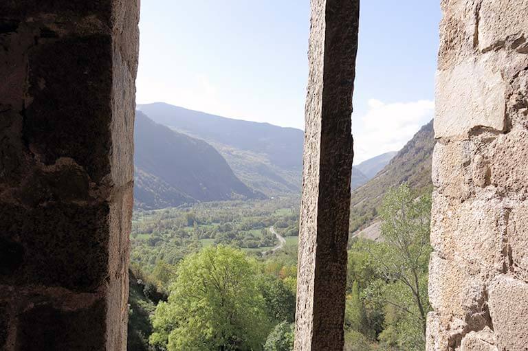 La Vall de Boí des del campanar de Santa Eulalia d’Erill la Vall