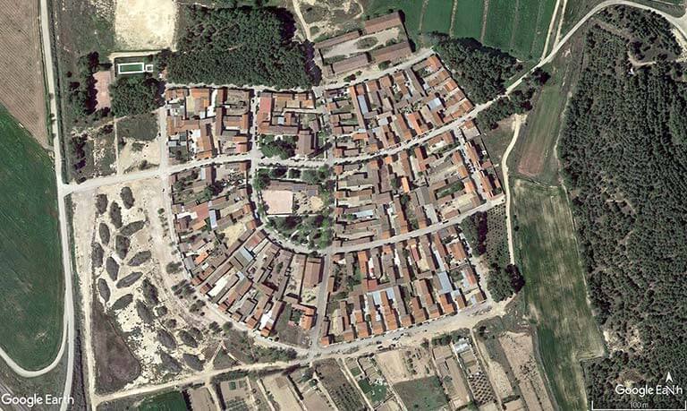 Curbe, Huesca (Google-earth-2024-02-15)