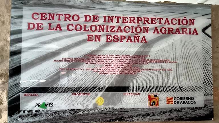 Centro Interpretacion Pueblos Colonizacion, Sodeto, Huesca
