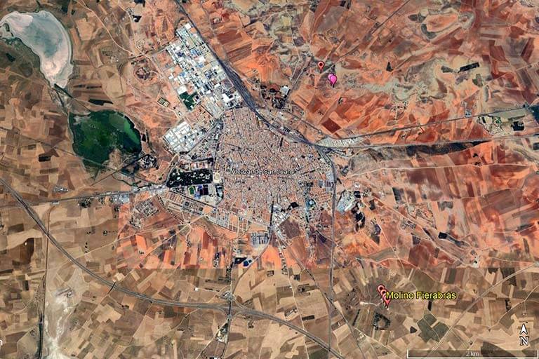 Molinos en Alcázar-de-San-Juan-(Google-earth-2024-03-24)