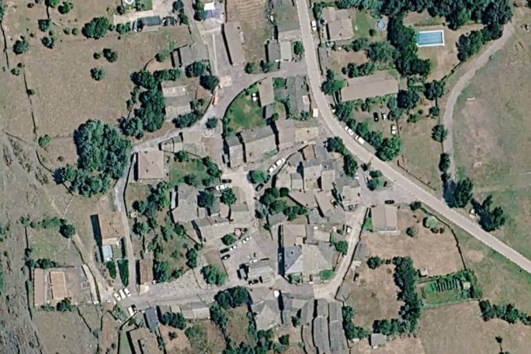 Pueblos de arquitectura negra de Guadalajara