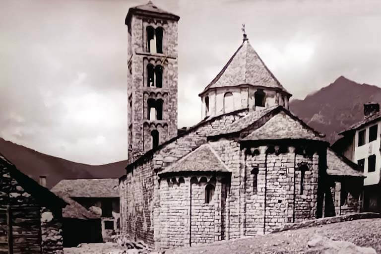 Santa Maria Taull. La Vall de Boi 1907
