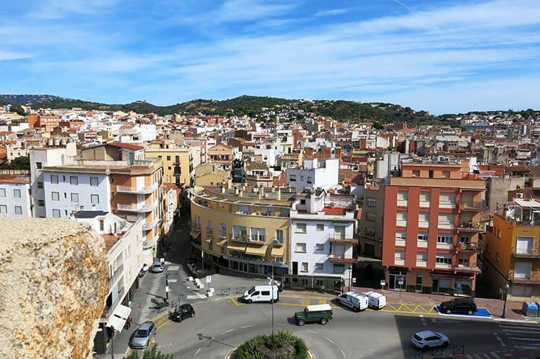 Sant Feliu de Guixols, Girona, Torre del Fum, Panoramica