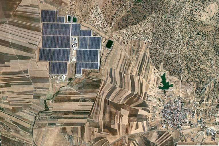 Central termosolar La Dehesa (La Garrovilla, Badajoz) (Google-earth-2023-11-18)