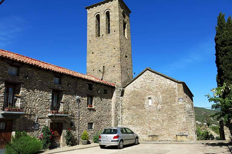 Iglesia de Santa Maria,Triste. Huesca