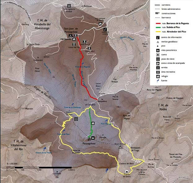 Penyagolosa, Castello