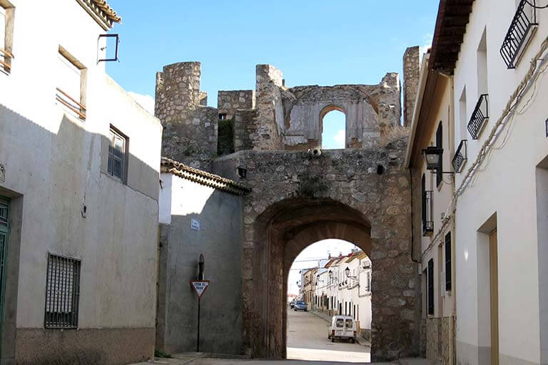 Puerta de Chinchilla, Muralla de Belmonte, Cuenca