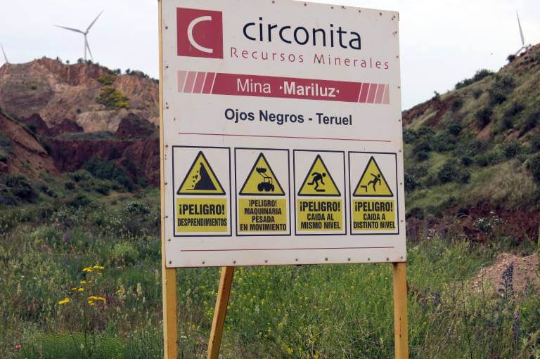 Minas de Ojos Negros, Teruel