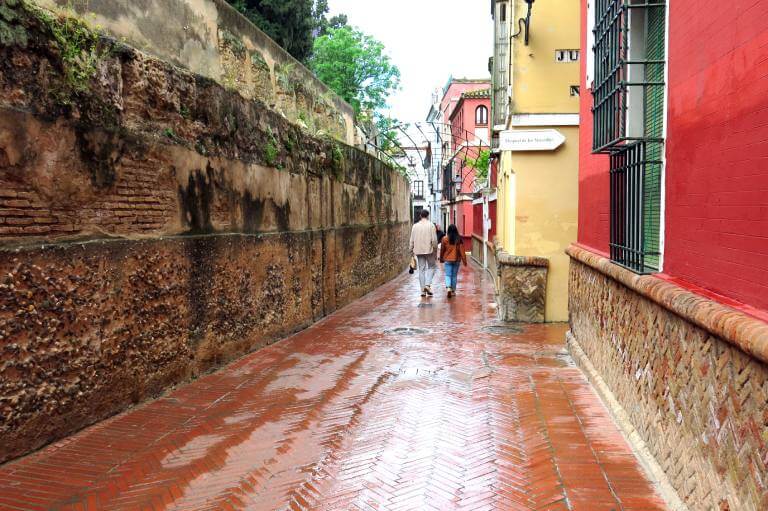 Callejon del Agua, Barrio de Santa Cruz de Sevilla