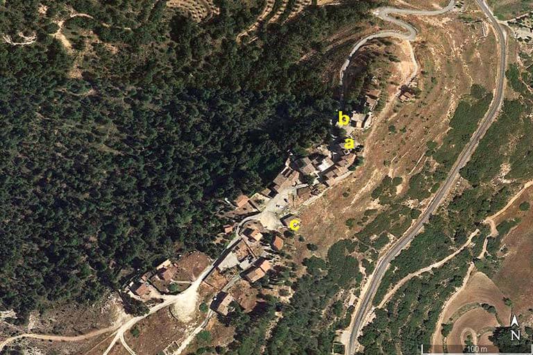 Albarca. Tarragona (Google earth 2020-12-03)