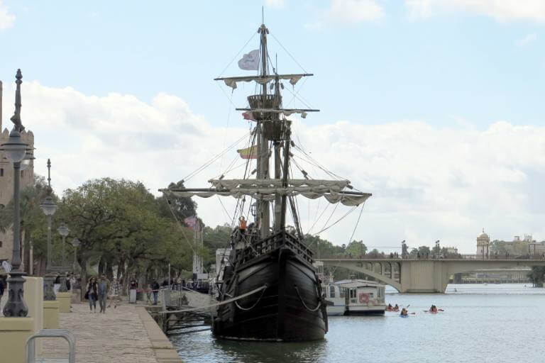 Nao Victoria 500 en Sevilla