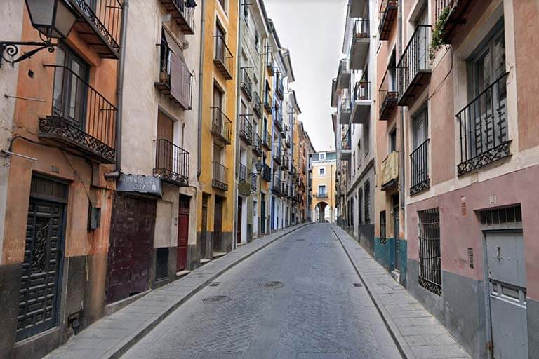 Cuenca, calle Alfonso VIII