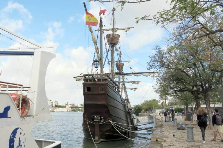Nao Victoria 500 en Sevilla