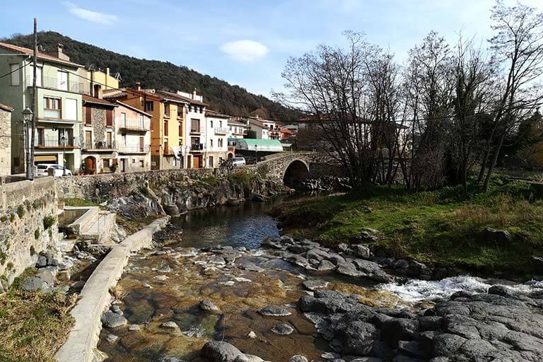Carrer Sant Sebastia, Cami Ral, Sant Feliu de Pallerols, Girona