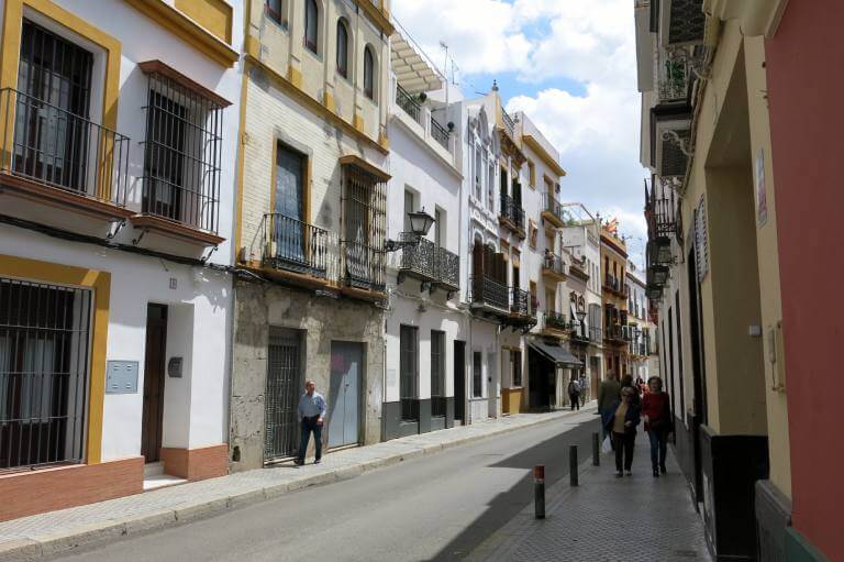 Calle Pureza, Barrio de Triana de Sevilla